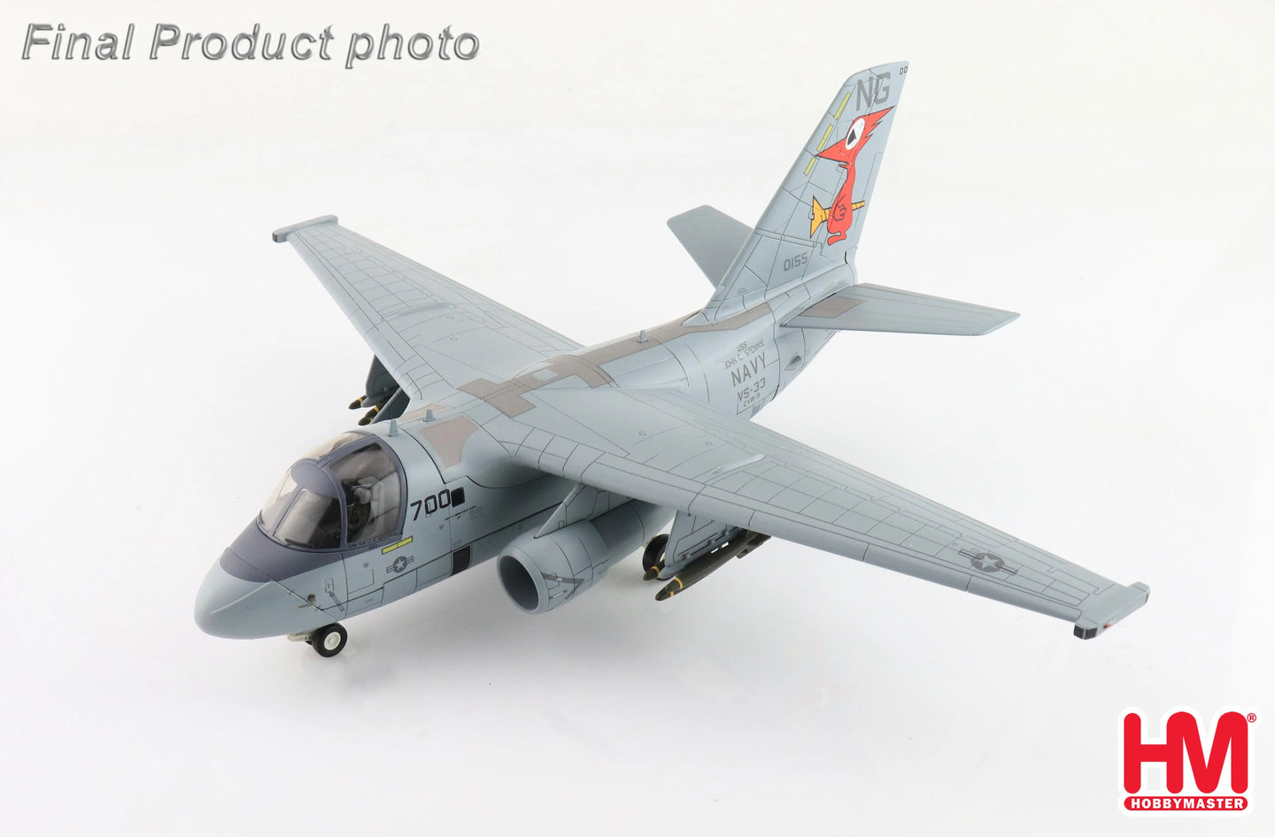 HOBBY MASTER S-3B VIKING "OPERATION EDURING FREEDOM" 160155 VS-33 "SCREWBIRDS" 2001
